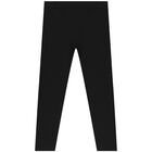 Girls White & Black Top & Leggings Set, 1, hi-res